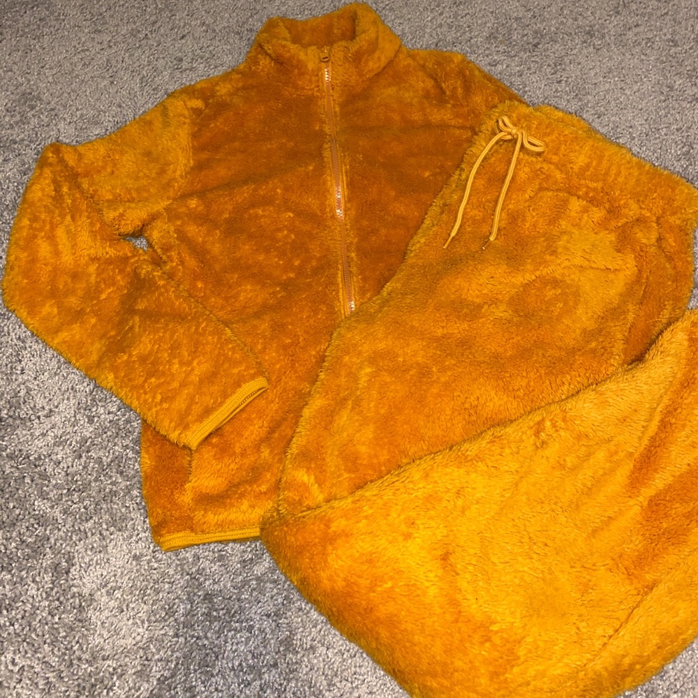 Sweater Jacket & Pants Set